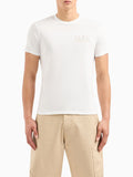 Armani Exchange T-shirt Uomo 3DZTAGZJ9TZ Off White - Bianco