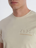 Armani Exchange T-shirt Uomo 3DZTAGZJ9TZ Fog - Avorio