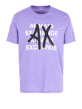 Armani Exchange T-shirt Uomo 3DZTBAZJA5Z Lilla - Viola
