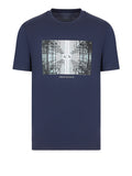 Armani Exchange T-shirt Uomo 3DZTHVZJBYZ Night Sky - Blu