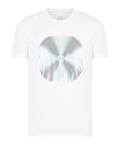 Armani Exchange T-shirt Uomo 3DZTJKZJE6Z Off White - Bianco