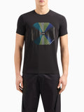 Armani Exchange T-shirt Uomo 3DZTJKZJE6Z - Nero