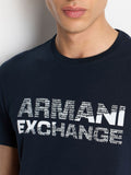 Armani Exchange T-shirt Uomo 6RZTBEZJAAZ Navy - Blu
