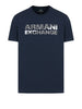 armani exchange t shirt uomo 6rztbezjaaz navy blu 8015785