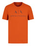 armani exchange t shirt uomo 8nztcjz8h4z arancio arancione 1510577