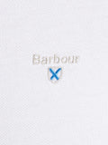 Barbour Polo Tartan Pique Uomo MML0012 - Bianco