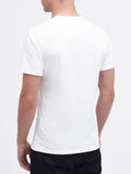 Barbour T-shirt Small Logo Uomo MTS0141 - Bianco