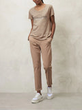 Blauer T-shirt Donna 24SBLDH02335-005707 - Beige