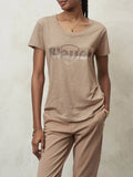 Blauer T-shirt Donna 24SBLDH02335-005707 - Beige