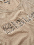 Blauer T-shirt Donna 24SBLDH02335-005707 - Beige