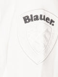 Blauer Felpa Uomo 24SBLUF03191-006804 - Bianco