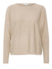 b young pullover donna 20814389 sabbia beige 1860245
