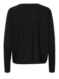 b.young Pullover Donna 20814389 - Nero