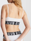 Calvin Klein Top Bralette Donna 000QF7631E - Bianco