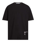 Calvin Klein T-shirt Stacked Modern Metal Uomo J30J324759 - Nero