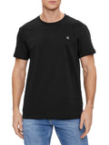 Calvin Klein T-shirt Embro Badge Uomo J30J325268 - Nero