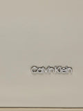 Calvin Klein Borsa a Spalla Quilt Medium Donna K60K611885 Ecru - Avorio