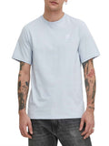 Converse T-shirt Star Chev Unisex 10023876-A31 Azzurro - Celeste