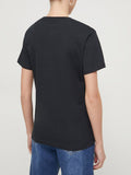 Converse T-shirt Chuck Patch Infill Donna 10026049-A03 - Nero