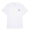 Converse T-shirt Core Chuck Patch Unisex 10026565-A01 - Bianco