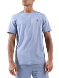 Converse T-shirt Core Chuck Patch Unisex 10026565-A03 Thunder Daze - Viola