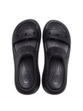 Crocs Sandalo Basso Classic Crush Donna CR.207670 - Nero