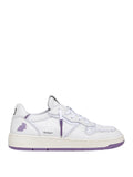Date Sneakers Court Fruit Bianco Donna W401-CR-FT - Viola