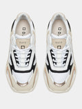 Date Sneakers Fuga Nylon Donna W401-FG-NY - Bianco