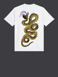 Dolly Noire T-shirt Desert Snake Uomo TS612-TT - Bianco