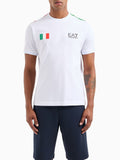 Ea7 T-shirt Uomo 3DPT33PJ7CZ - Bianco