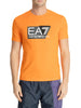 ea7 t shirt uomo 3dpt62pj03z orange arancione 3425958