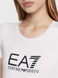 Ea7 T-shirt Donna 8NTT66TJFKZ - Bianco
