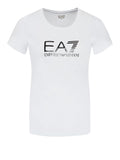 Ea7 T-shirt Donna 8NTT66TJFKZ - Bianco