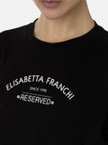Elisabetta Franchi T-shirt Donna MA02341E2 - Nero