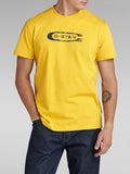 G-star T-shirt Distressed Uomo D24365-336 Limone - Giallo
