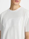 Gas T-shirt Luc Logo Uomo 543798183010 - Bianco