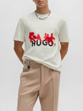 Hugo Boss T-shirt Uomo 50508513 - Bianco