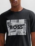 Hugo Boss T-shirt Uomo 50510009 - Nero