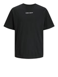 Jack e Jones T-shirt Uomo 12253378 Black - Nero