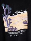 Jack e Jones T-shirt Uomo 12253613 Black - Nero