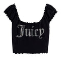 Juicy Couture Top Brodie Donna VEJH70329 - Nero