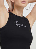 Karl Kani Top Small Signature Donna 6131303 - Nero