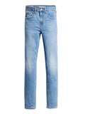 Levis Jeans Straight 724 High Rise Donna 18883 Med Indigo - Worn in - Denim