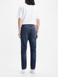Levis Jeans Tapered 502 Uomo 29507 Indaco Scuro - Worn in - Denim