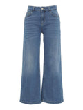 Liu Jo Jeans Wide Parfait Cropped Donna UA4060DS015 - Denim