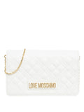 Love Moschino Borsa a Tracolla Quilted Donna JC4079PP1ILA0 Offwhite - Bianco