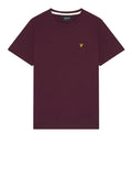 Lyle & Scott T-shirt Slub Uomo TS1804V Borgogna - Bordeaux