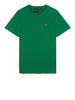 lyle scott t shirt plain uomo ts400vog verde 6656765