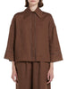 max mara camicia casual camicia robinia donna 2416111038600 cioccolato marrone 6344619