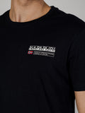 Napapijri T-shirt Napapijri S-Kasba da Uomo - Nero